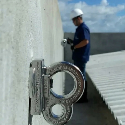 Inspeção em linha de vida em são paulo